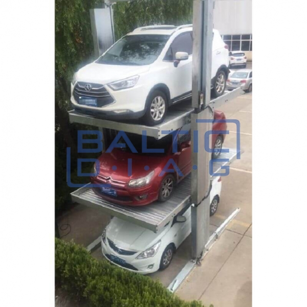 Two-post triple parking lift