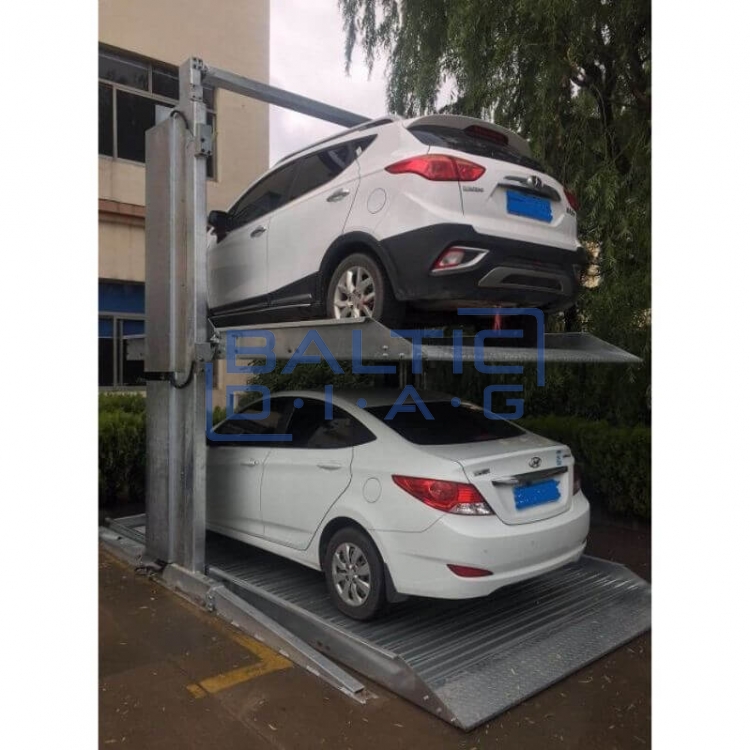 Two-post triple parking lift