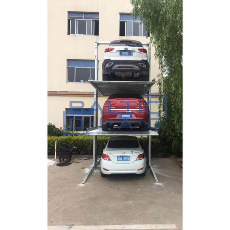 Two-post triple parking lift