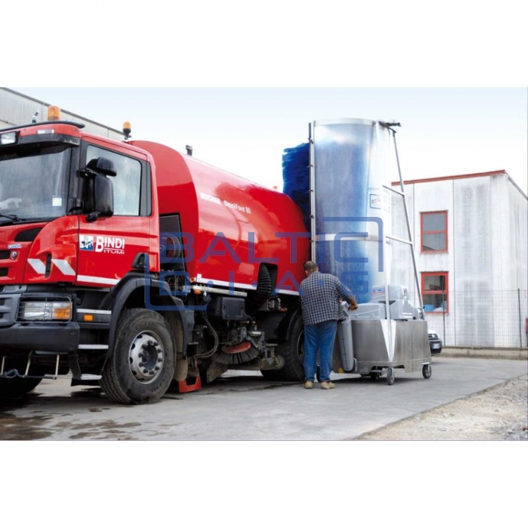 Sunkvežimių plovimo mašina su dyzeliniu varikliu Speedy Wash TANK EZ
