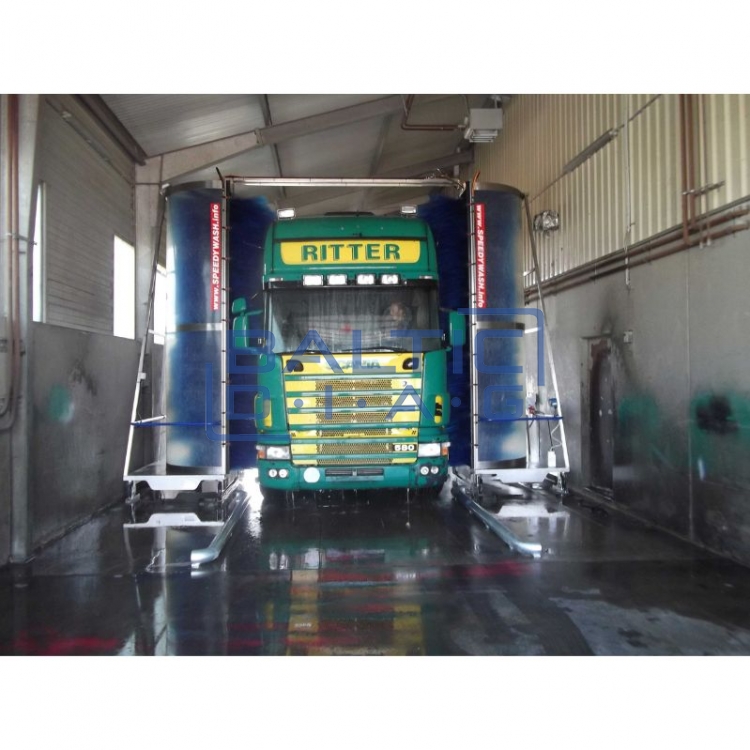 Sunkvežimių plovimo mašina su dyzeliniu varikliu Speedy Wash TANK EZ