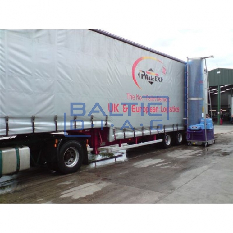 Self-propelled bus and truck washing diesel machine Speedy Wash A225 LX – CH