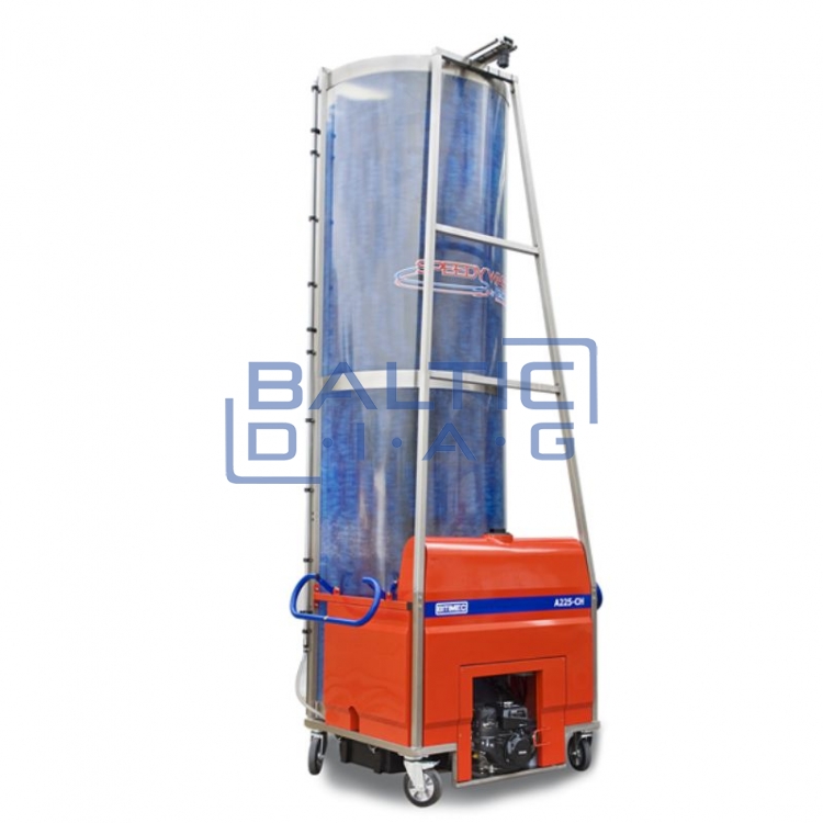 Self-propelled bus and truck washing diesel machine Speedy Wash A225 LX – CH