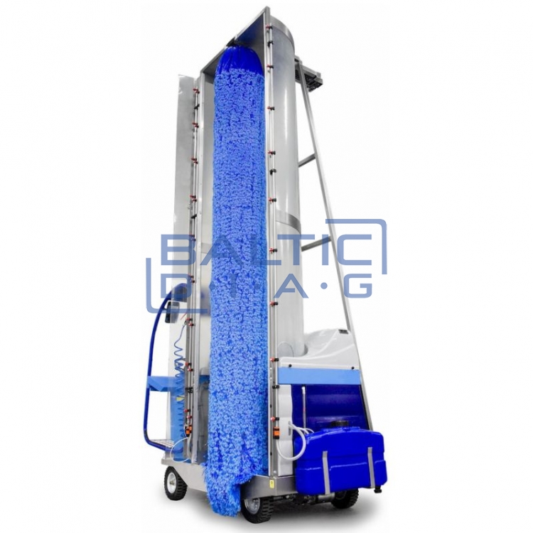Self-propelled battery-powered bus and truck washing machine Speedy Wash PONY LX