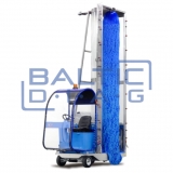 Self-propelled battery-powered bus and truck washing machine Speedy Wash PONY LX