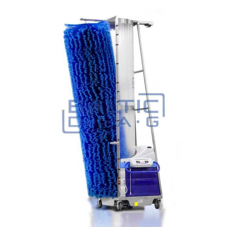 Self-propelled battery-powered bus and truck washing machine SW 626 LX