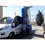 Savaeigė akumuliatorinė autobusų ir sunkvežimių plovimo mašina SW 626 LX
