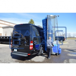 Self-propelled battery-powered washing machine for buses and trucks Speedy Wash 626 EZ
