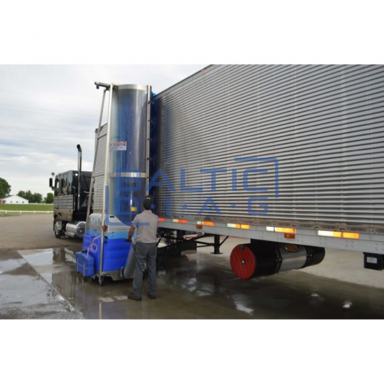 Self-propelled battery-powered washing machine for buses and trucks Speedy Wash 626 EZ