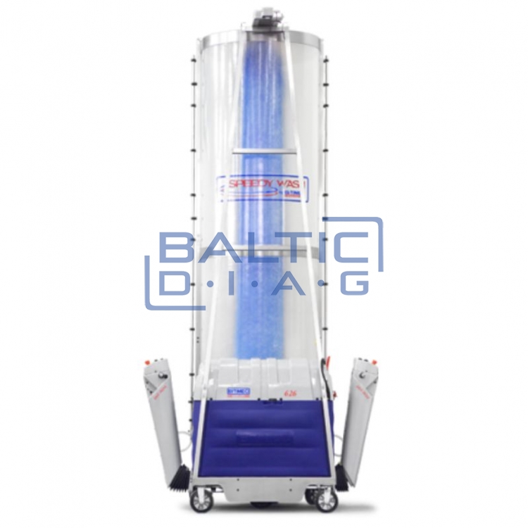 Self-propelled battery-powered washing machine for buses and trucks Speedy Wash 626 EZ
