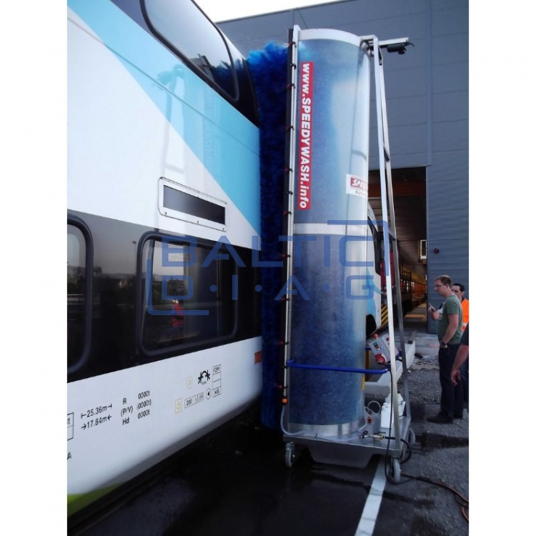 Stationary electric washing machine for buses and trucks Speedy Wash 101 BB