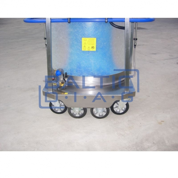 Stationary electric washing machine for buses and trucks Speedy Wash 101 BB