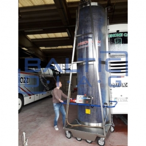 Stationary electric washing machine for buses and trucks Speedy Wash 101 ST