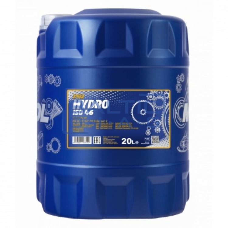 Гидравлическое масло Mannol HYDRO ISO 46 20L