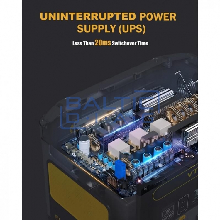 Portable battery with control module FlashSpeed 1500 VTOMAN