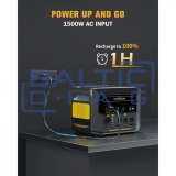 Portable battery with control module FlashSpeed 1500 VTOMAN
