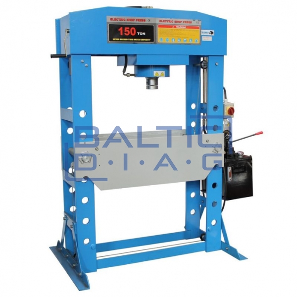 Electric press with hand winch 150 ton Mammuth