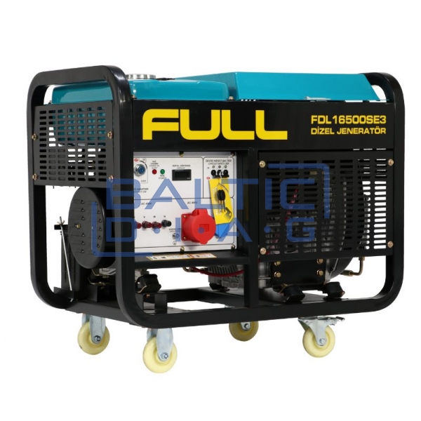 Мобильный дизельный генератор FULL FDL16500SE3 13 кВт