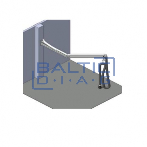 Flexible exhaust gas extraction boom system GSBAN6-150G/HT5 WORKY