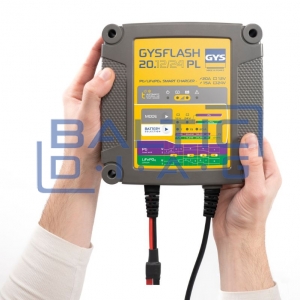 Зарядное и обслуживающее устройство для аккумуляторов GYSFLASH 20.12/24 PL