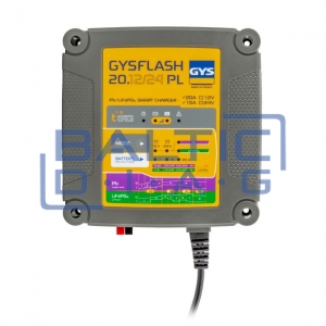 Akumuliatorių įkroviklis ir palaikymo įrenginys GYSFLASH 20.12/24 PL