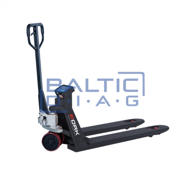 Palečių vežimėlis su svarstyklėmis ir spausdintuvu 2500 kg SPR25P FORK