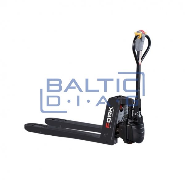 Elektrinis žemo profilio palečių vežimėlis su ličio baterija 1500 kg PRE15-65 FORK