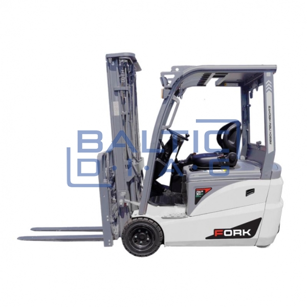 Trijų ratų elektrinis krautuvas 1600 kg MK3-16e FORK