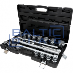 3/4" socket wrench Set, 21-piece, 6-point KS Tools