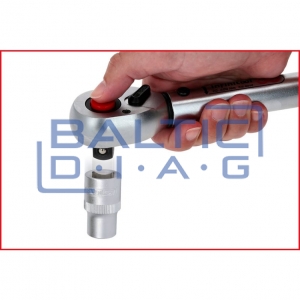 1" torque wrench with ratchet 200–1000 Nm INFINITOOL KS Tools