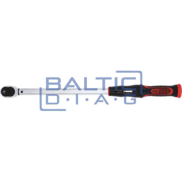 Dinamometrinis raktas su terkšle 1/2" INFINITOOL, 60–320 Nm KS Tools