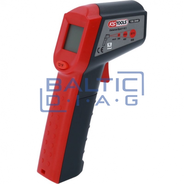 Infrared thermometer, -38° - 520°C