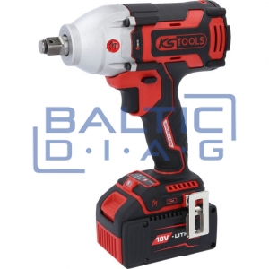 Akumuliatorinio smūginio suktuvo komplektas 1/2", 9 dalių eMONSTER KS Tools