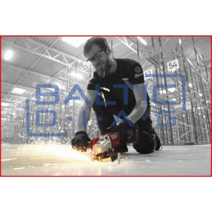 Cordless angle grinder set, 4-piece eMONSTER KS Tools