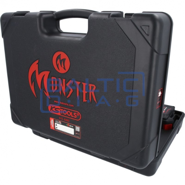 Cordless angle grinder set, 4-piece eMONSTER KS Tools