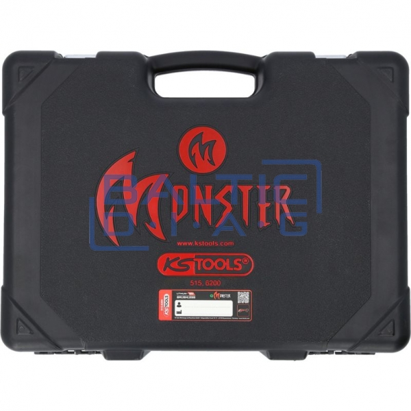 Cordless angle grinder set, 4-piece eMONSTER KS Tools