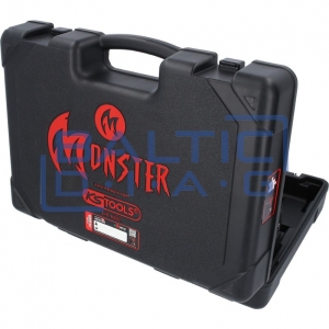 Akumuliatorinio smūginio gręžtuvo-suktuvo komplektas, 4 dalių eMONSTER KS Tools