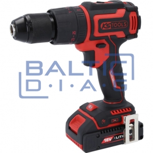 Cordless impact drill/driver set, 4-piece eMONSTER KS Tools