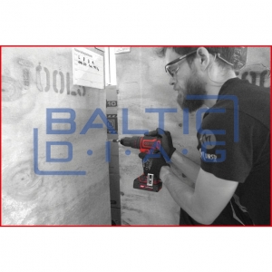 Cordless impact drill/driver set, 4-piece eMONSTER KS Tools