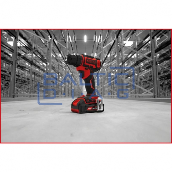 Cordless drill/driver set, 4-piece eMONSTER KS Tools