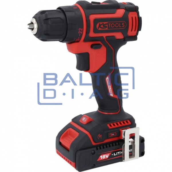 Cordless drill/driver set, 4-piece eMONSTER KS Tools