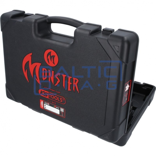 Akumuliatorinio gręžtuvo-suktuvo komplektas, 4 dalių eMONSTER KS Tools