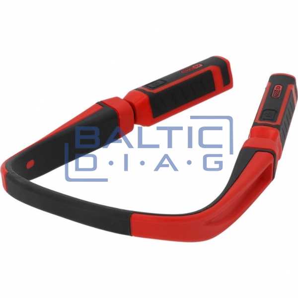 Kaklo šviestuvas 2 viename su dviem nuimamais žibintais, 150 liumenų eQi UltimateBEAM KS Tools