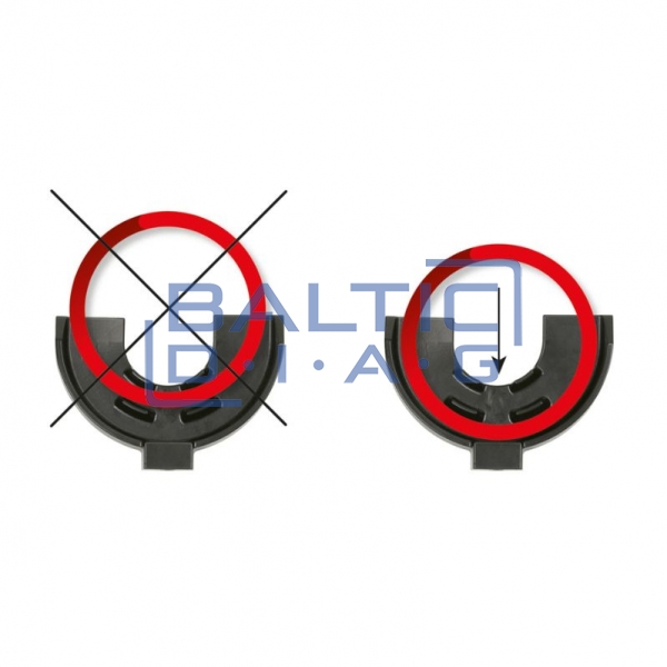 Universalių spyruoklių įtempiklių komplektas, 6 dalių KS Tools