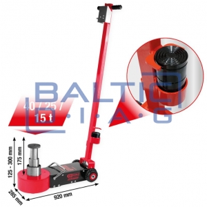 Pneumatinis hidraulinis domkratas 40 / 25 / 15 t Performance KS Tools