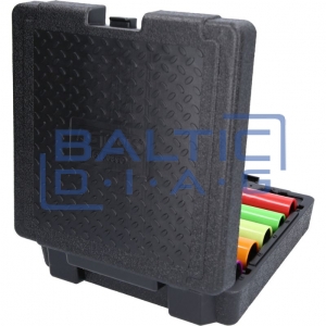 1/2" smūginių galvučių komplektas specialiems aliuminio ratlankiams, 10 dalių KS Tools