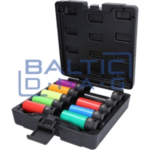 1/2" impact socket set for special aluminium rims, 10 pcs KS Tools