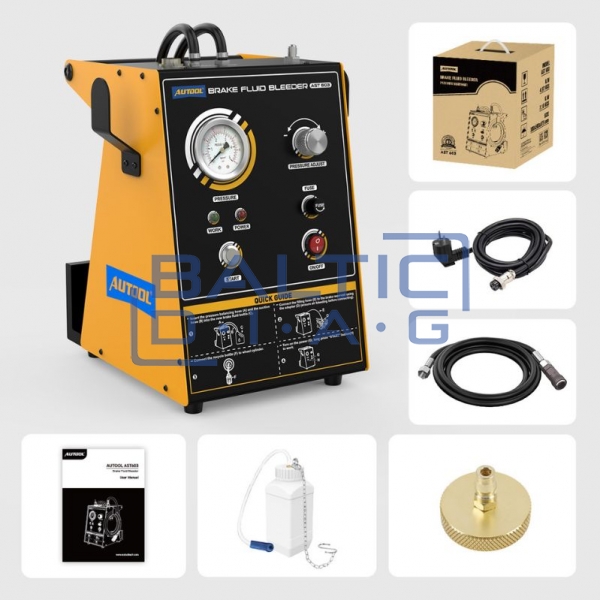 Brake fluid replacement device with pulsation function Autool AST603