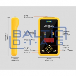 Fuel injector signal testing device Autool CT60