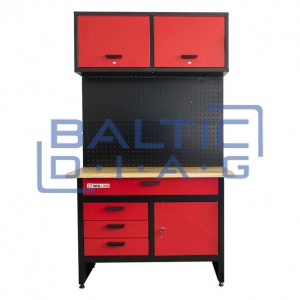 Darbastalis su sienine ir perforuota sienele Holzmann WHL1200